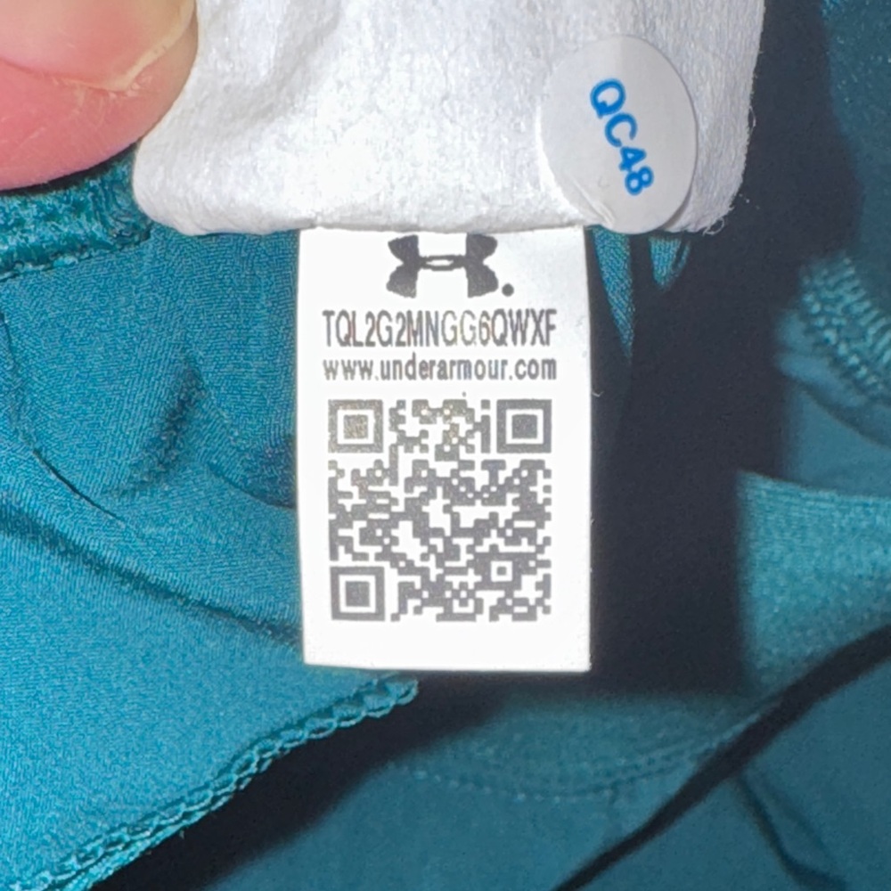 Under Armour Teal Sport High Rise Women’s XL Tapered Joggers - NWT - Picture 6 of 6